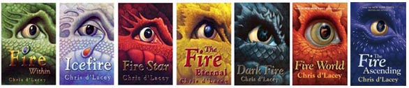 montage of dragon covers